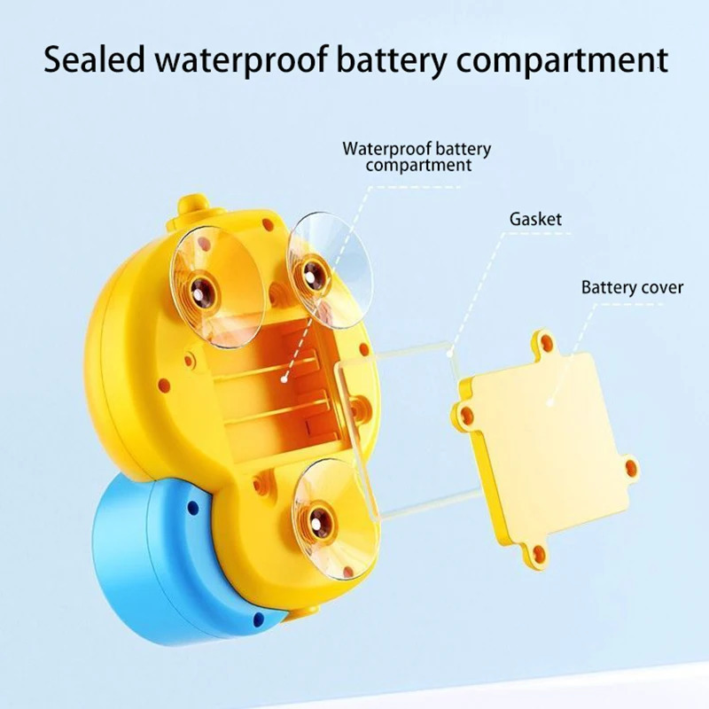 Cute Duck Bath Toy Shower Electric Spray Bathroom Kids Water Baby Toy Bathtub Play Game Faucet Swimming for Girl Gift 250811ww