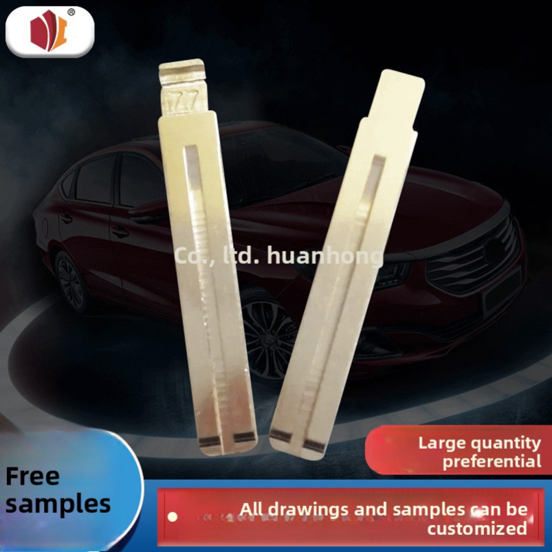 Applicable for New Model Hyundai Toyota Crown Car Folding Remote Key Replacement Blank Head