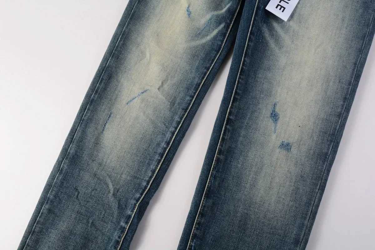 American Jeans High Street Ripped Blue Jeans 9055 Pants X250812