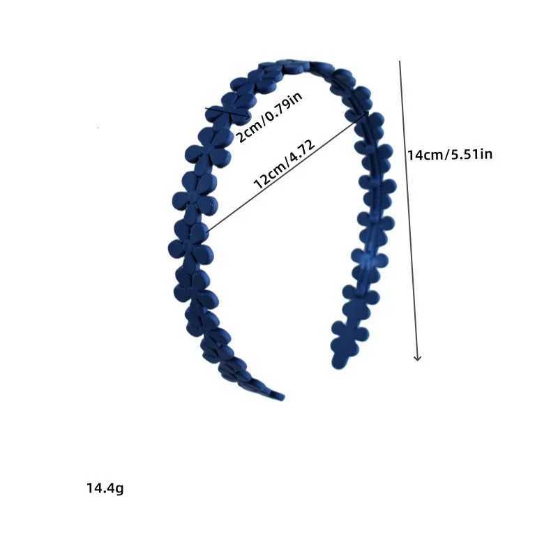 New Fashion All-match Acrylic Sweet Flower Hairband for Women Girl Hair Clip Accessory Wear X250812