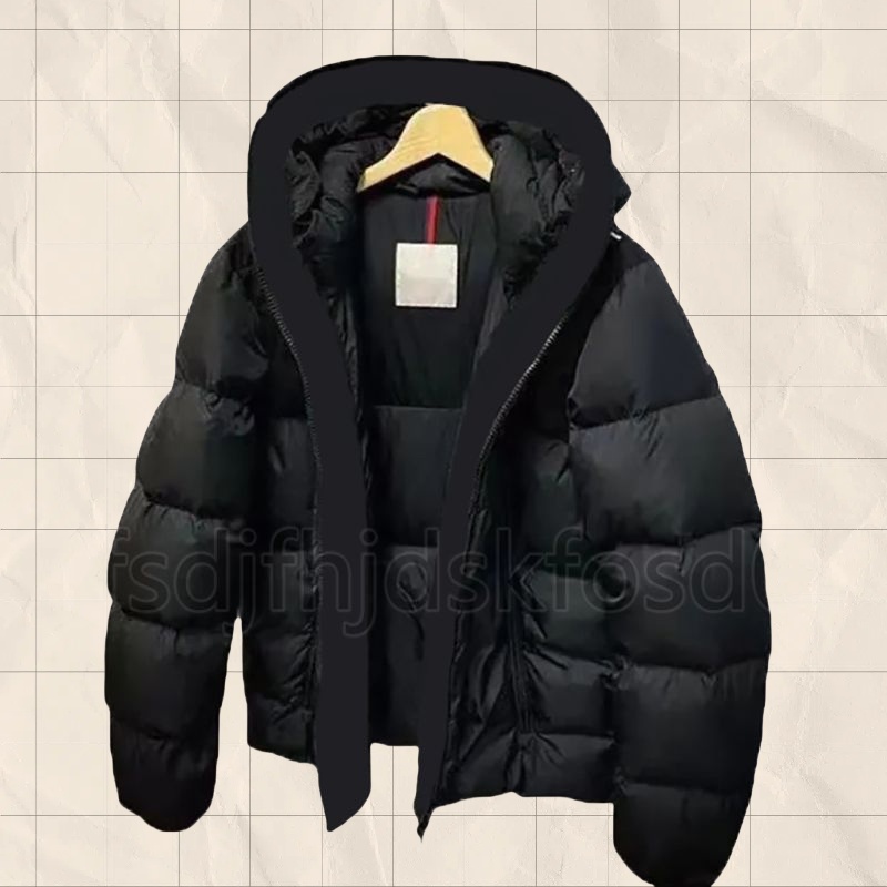 Designer winter puffer jacket NFC Arm Scan mens down jacket parka men woman thickening warm outwear coat Fashion women clothing Luxury brand outdoor jackets 08