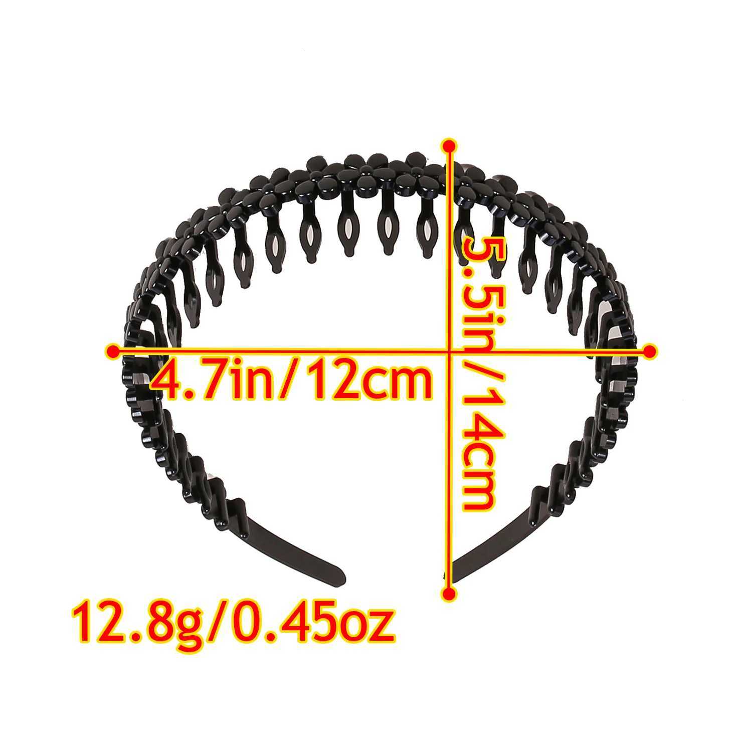 3/6pcs Flower Band for Girls Plastic Hairband Fem Hair Hoop Wear Teeth Hairband Band Wen Hair Accessory X250812