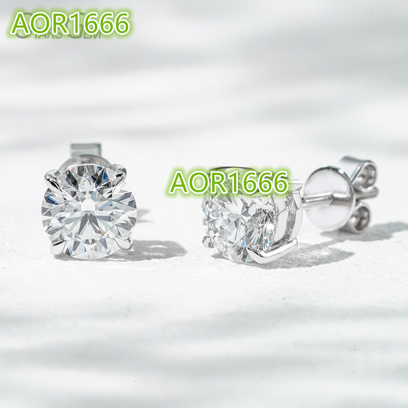 Starsgem 14k 18k Diamond Stud Earrings Lab Grown Diamond Earrings Lab Grown Diamond Jewelry Ready to Ship