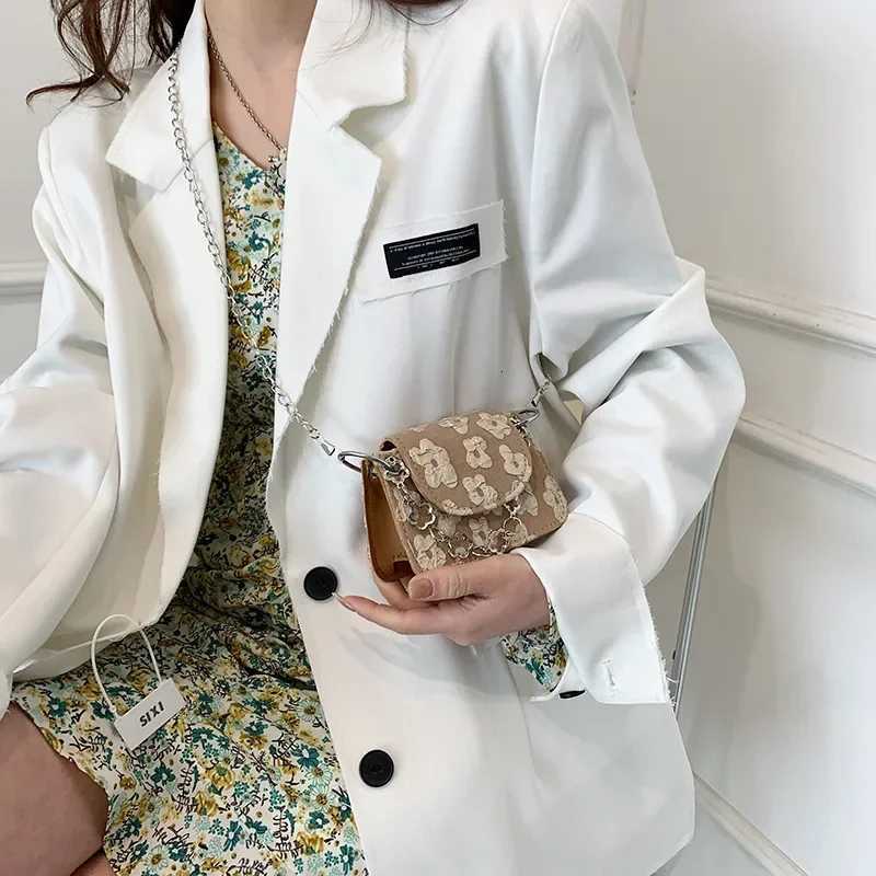 Mini Crossbody Bags for Women Solid Color Small Shoulder Messenger Bag Casual Ladies Chain Shopper Handbags Purse Z250812