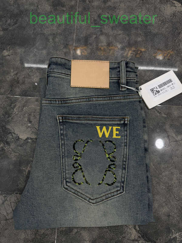 Men's Jeans Designer jeans, tailored retro streetwear jogging pants, motorcycle jeans, casual luxury trousers, tailored jeans sizes 30-40 AK5U