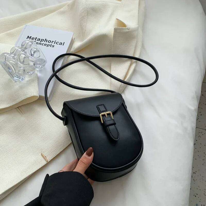 New Fashion Small Crossbody Bags Women Mini PU Leather Shoulder Messenger Packet Ladies Zipper Flap Phone Key Purse Wallets