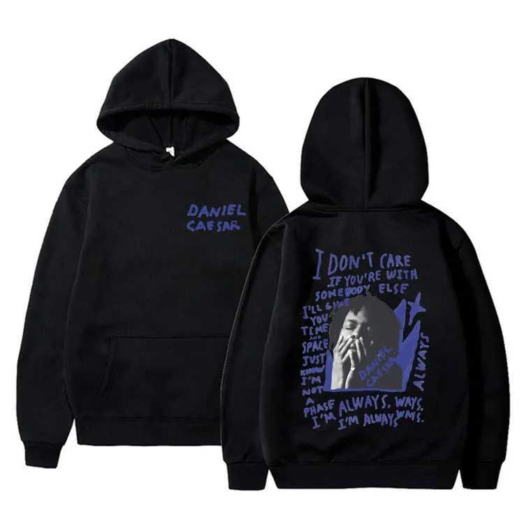 Singer Daniel Caesar Never Enough Always Hoodie Men Fashion Hip Hop Hooded Sweatshirt Unisex Casual Oversized Pullover Hoodies X250812