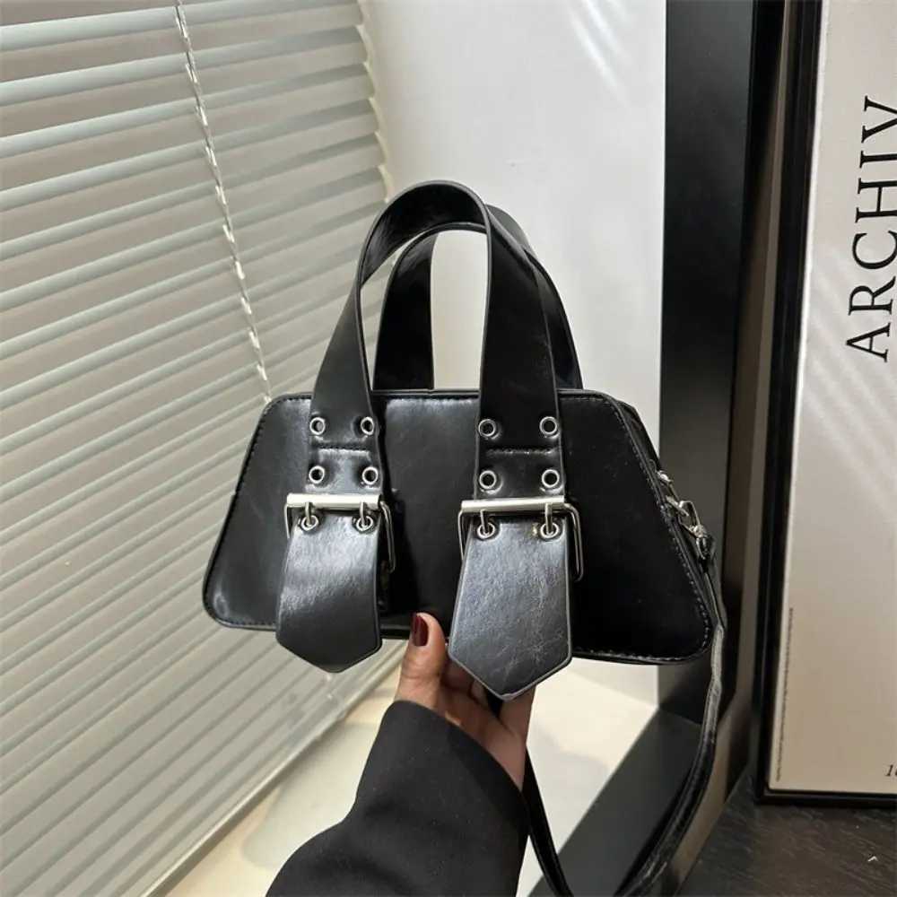Fashion Designer Shoulder Bag Vintage Crossbody Bag Y2K Gothic PU Leather Handbag Spicy s Z250812