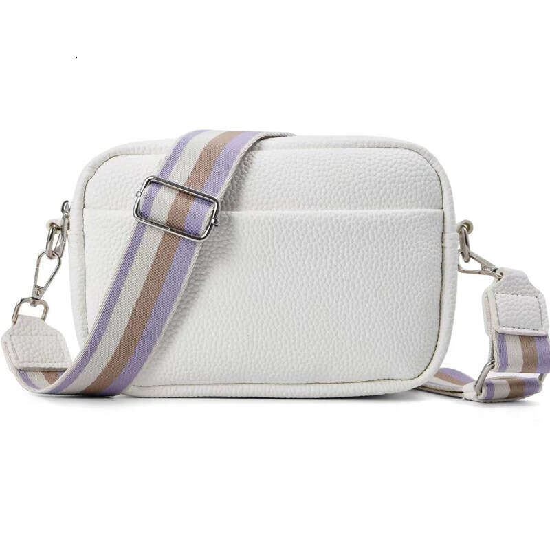 Hot-Selling Women's Spring/Summer New Small Square With Wide Strap Single Shoulder Crossbody Bag B5