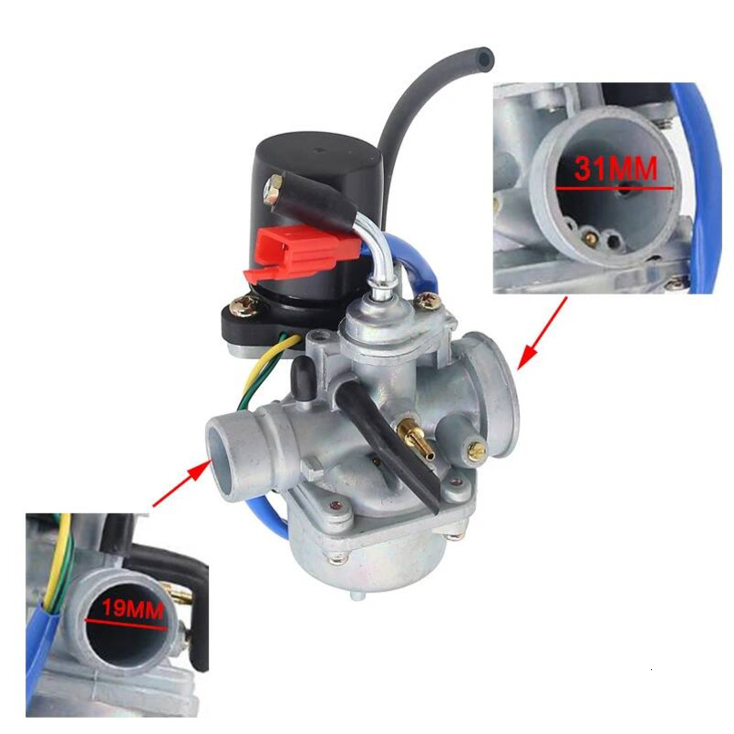 19mm Carburetor Carb 2 Stroke for 50cc 90cc Scooter Moped JOG JOG50 JOG90 1E40QMB 1PE40QMB 1E50QMG E-TON POLARIS
