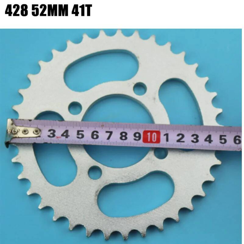 Motorcycle 428 37 Tooth 37T 48/52/58/76MM Rear Chain Sprocket 428-37T For ATV Quad Pit Dirt Bike By Go Kart Accessories