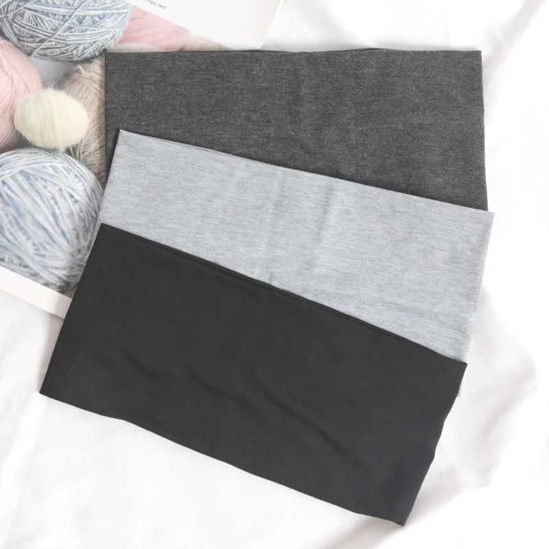 1PC Wide Band Sports Cycling Wash Face Hairbands Soft Yoga Knitted Band for Women Girl Fashion Hair Accessories X250812