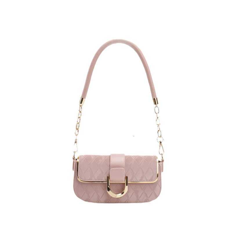 Sweet Pu Leather Womens Shoulder Bag Fashion Design Chain Ladies Underarm Bags Simple Square Female Handbags Crossbody Bag Z250812