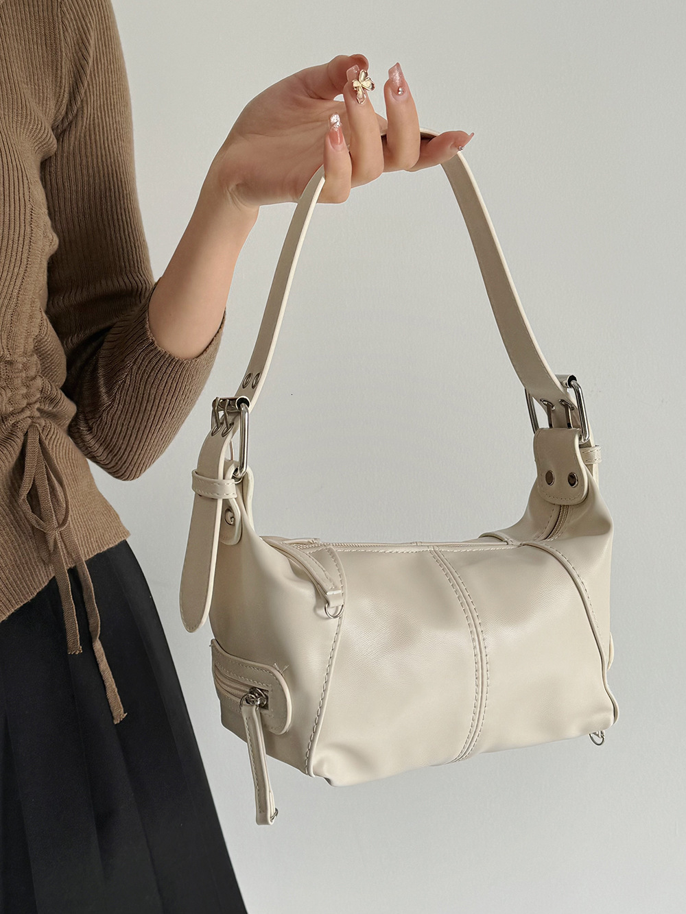 Niche Design Sweet Cool Girl Underarm Y K Punk Style Shoulder Bag Fashion Versatile Handbag ddmymarket