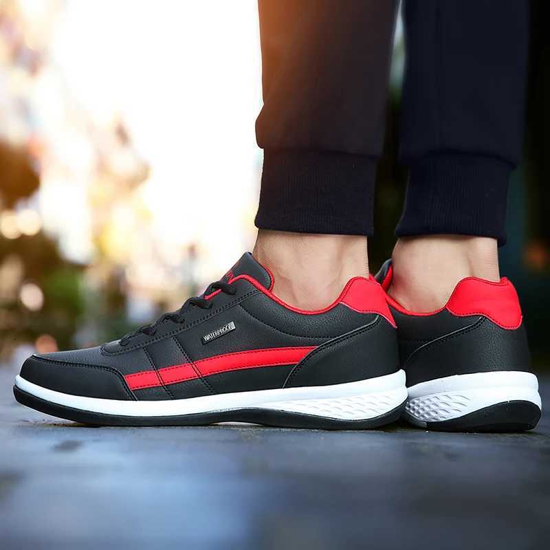 Men Shoes Leather Casual Sports Shoes Outdoor Comfortable Breathable Men Casual Sports Shoes Vulcanized Men Shoes Walking Shoes Z250812
