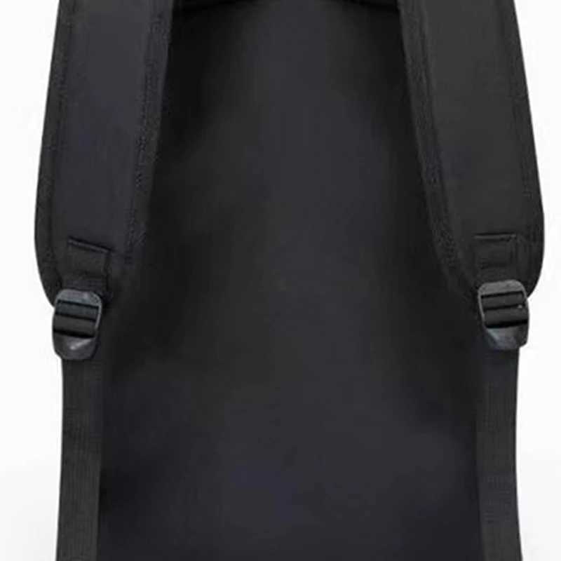 Mens backpack made of nylon suitable for school business trips and single or double shoulder carrying - solid color design W250812