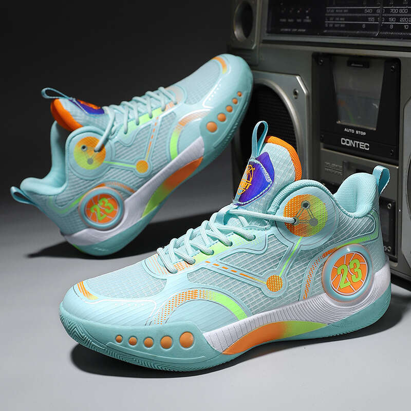 Basketball Free shipping Men's Fashion Student Dad Rubber Sole Cement Floor Anti-Slip Combat Boots Women's Sports Shoes