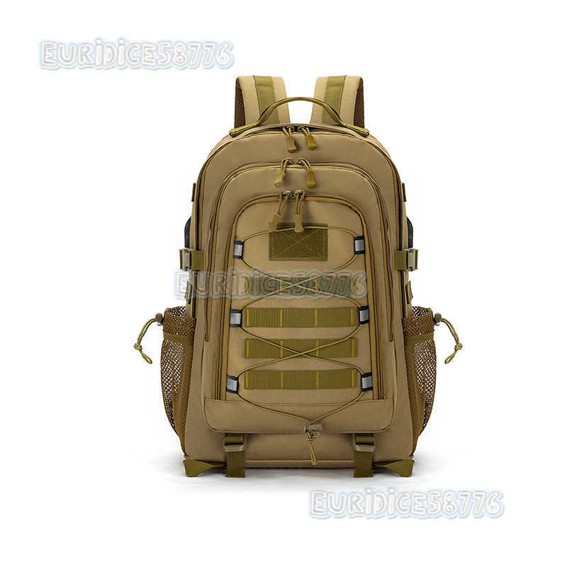 New Molle Backpack Outdoor Climbing Camouflage Wear-resistant Large Capacity Sports Travel Hiking Bag H250811