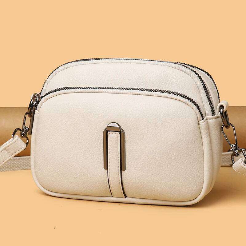 Leather Multilayer Large Capacity Handbag Women Designer Tote Bag Shoulder Crossbody Sac Ladies Purses Messenger Bags