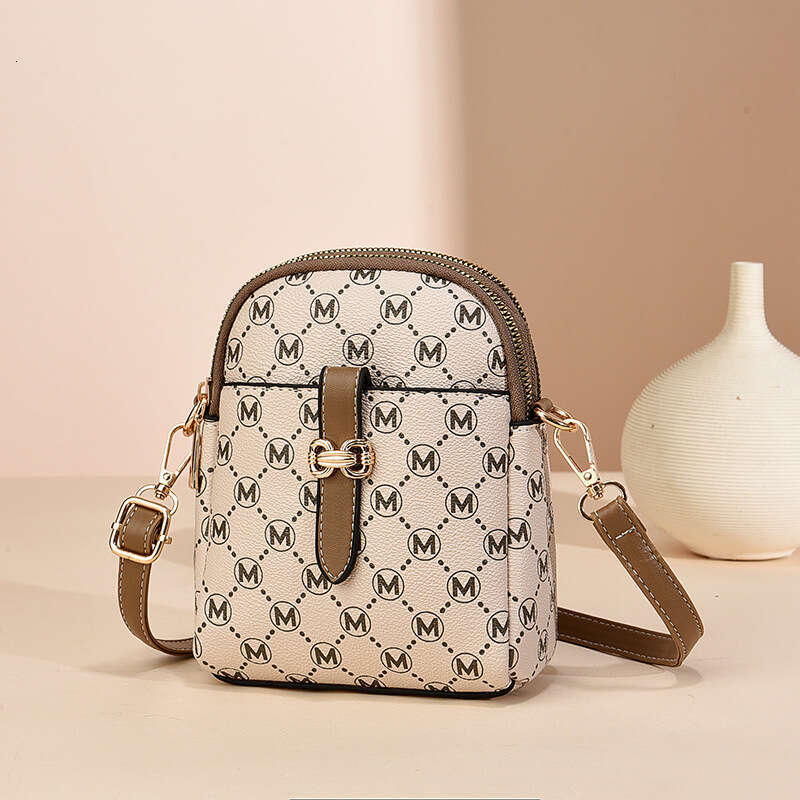 DHpet_wholesale Mini Vintage Crossbody Bag - Retro PU Shoulder Purse for Women, Small Phone Bag with Zipper (4 Colors)