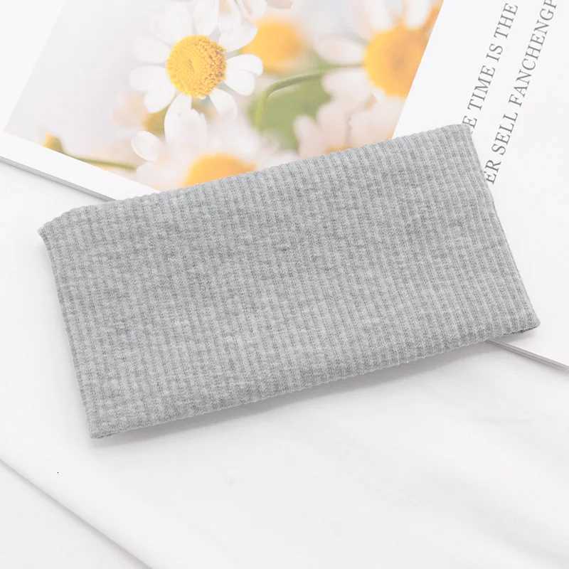 100% Solid Hairband Wide Hair Bands Elastic Band Makeup Hair Hoop Yoga Vintage Wrap Hairstyles Fashion Hair Accessories X250812