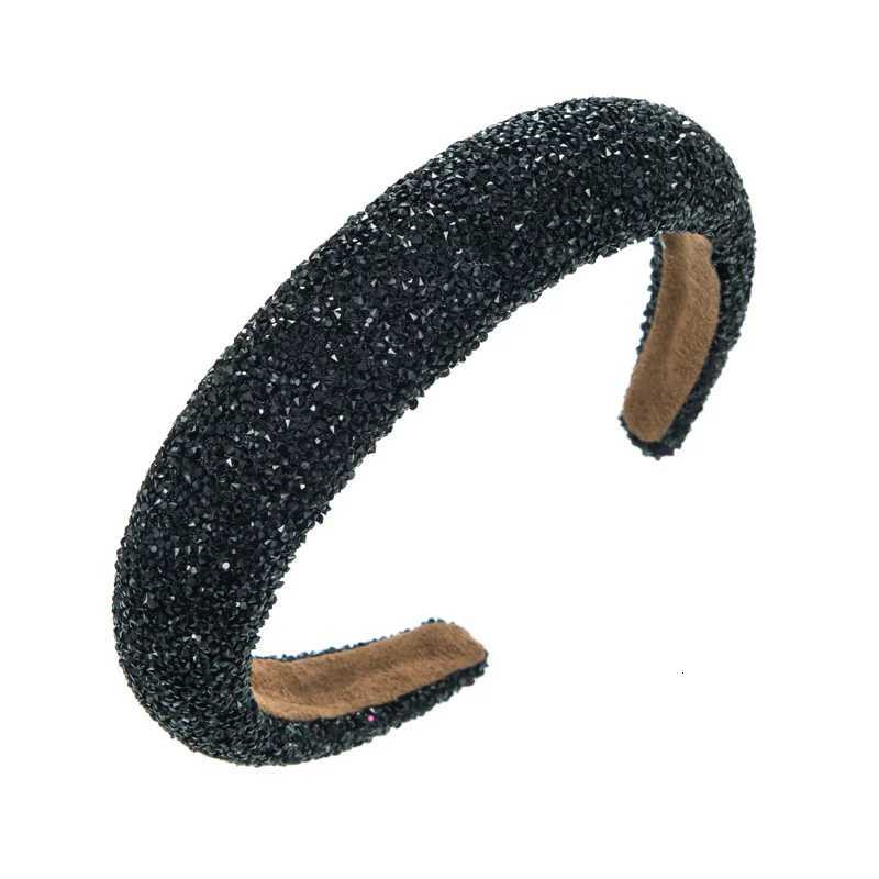 Luxury Crystal Wide Bands for Women Girls Fashion Hairbands Elastic Hair Hoop Wash Face Hair Bands Female Hair Accessories X250812