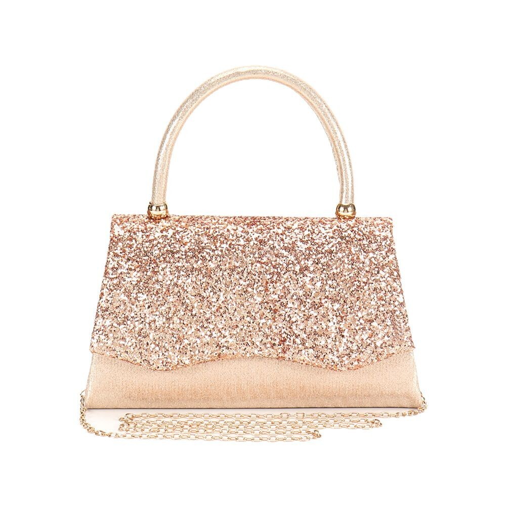 2025 Autumn New Women's Shoulder Bag, Solid Color Water Diamond Decorative Banquet Side Handbag, Designer Bag, Women's Crossbody Bag