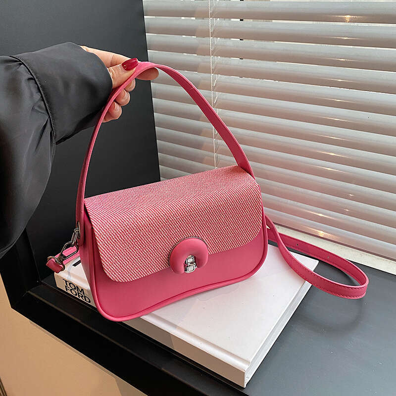 Bags women's bags 2024 new fashion small square hard shell box shoulder messenger bag