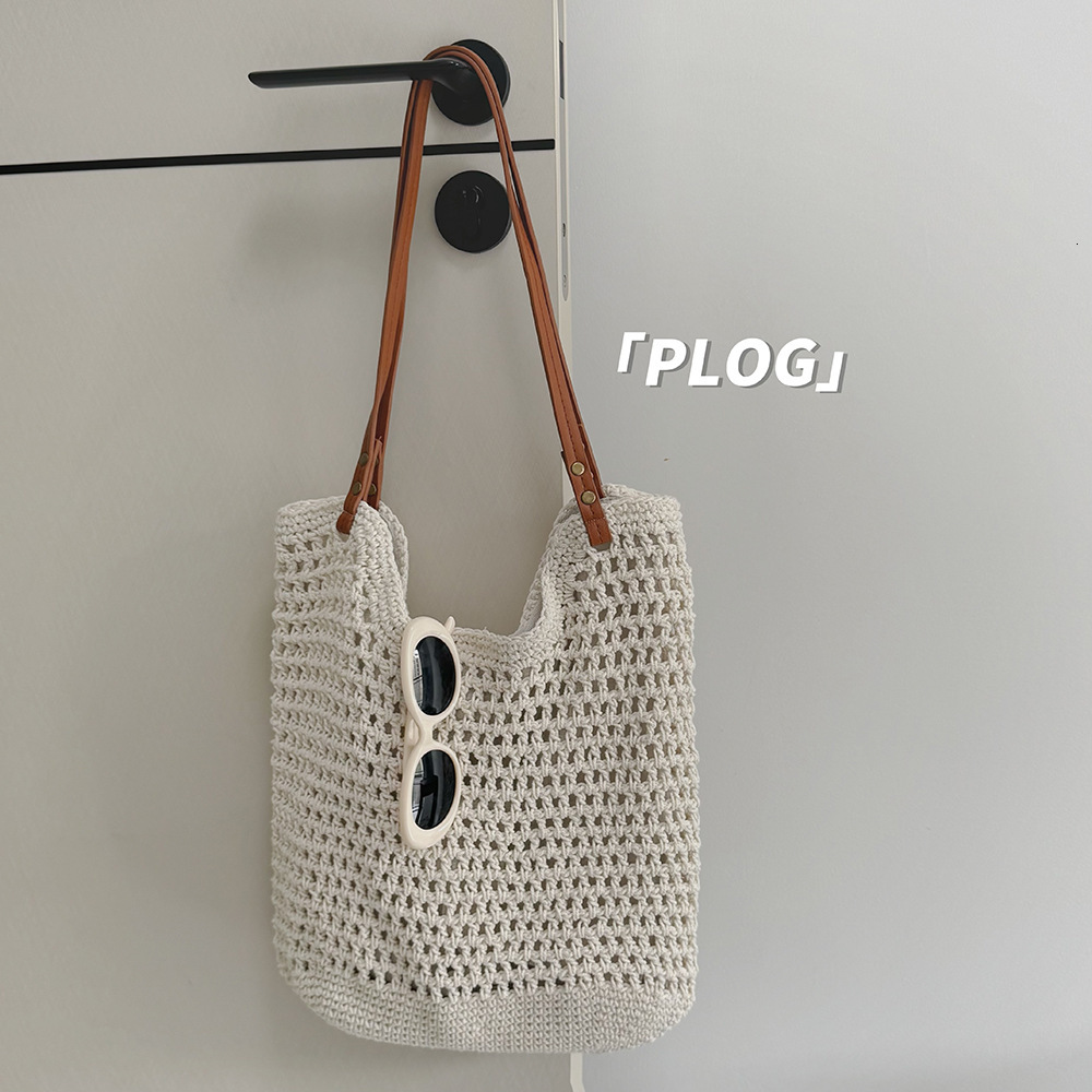 Beach Holiday Woven Tote for Women New Summer Large Capacity Shoulder Bag Guangzhou ddmymarket