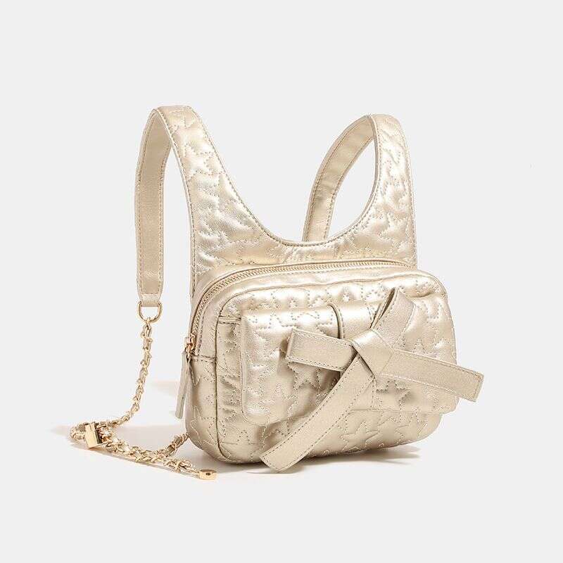 Women 2025 Summer New Commuter Travel Chain Small Backpack High-Grade Shoulder Schoolbag Fashion Hundred Personalized Niche Leisure