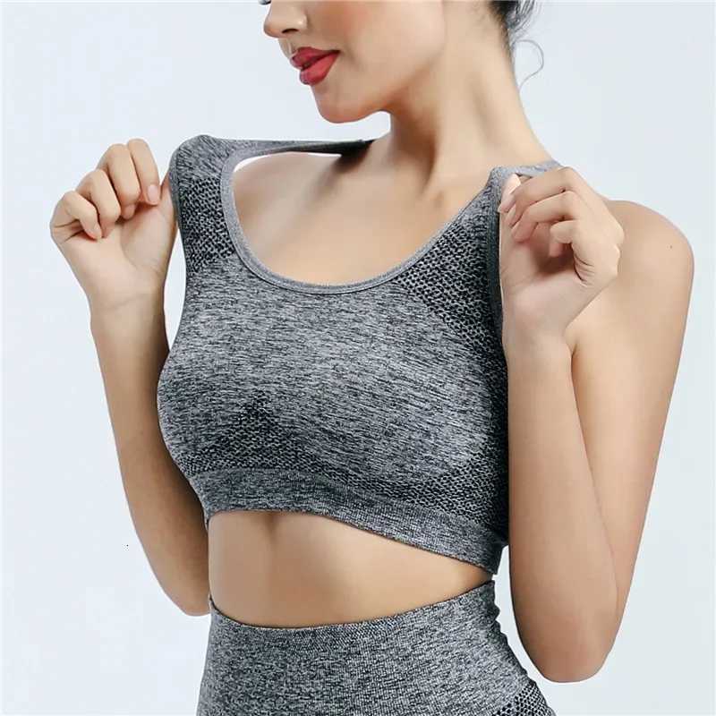 Women Sports Bra Top Push Up Fitness Bra Underwear Sport Tops For Women Breathable Running Vest Gym Wear Z250812