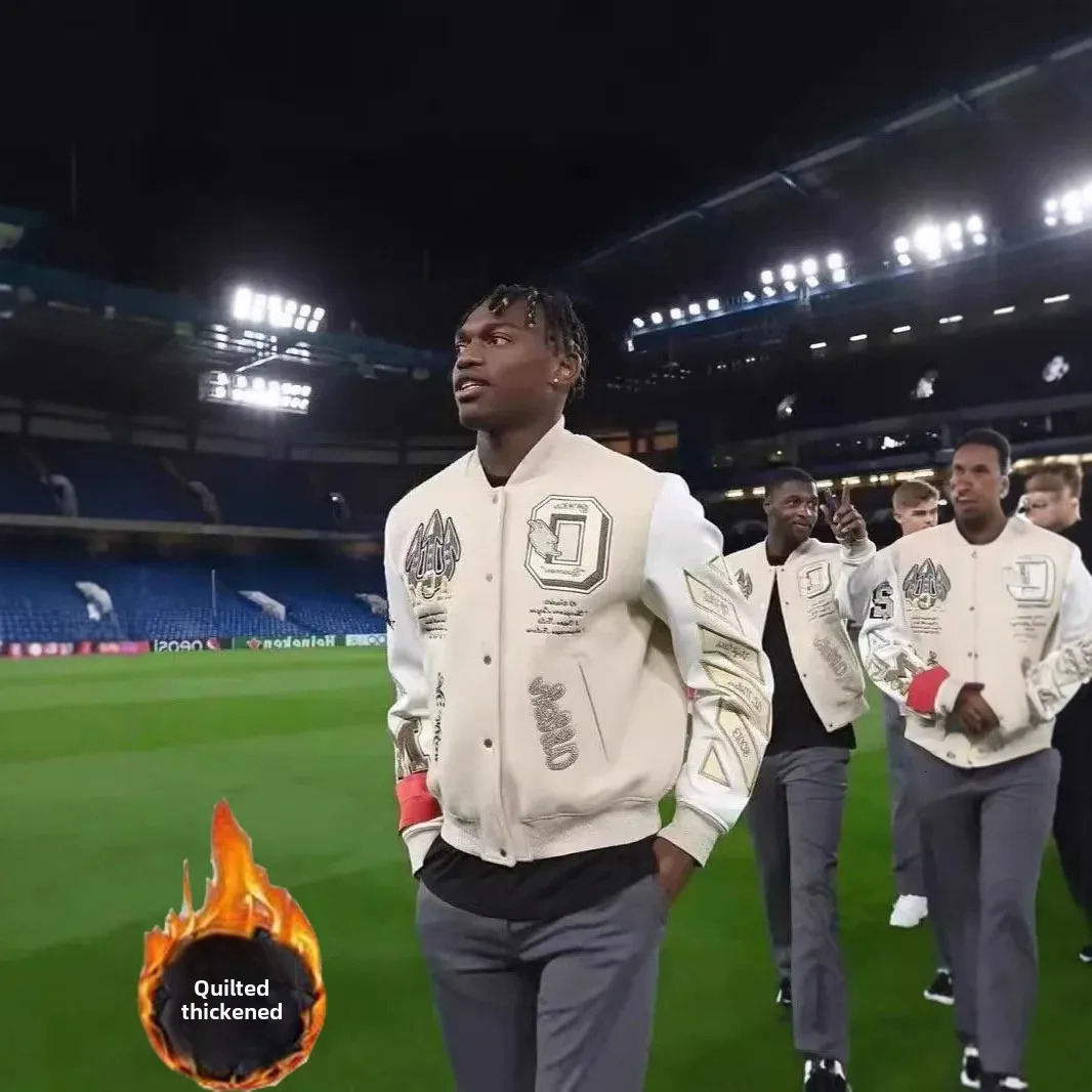 American Style Vintage Hip Hop Loose Fit Heavy Duty Baseball Jacket For Men And Women Casual Street Style Rock N Roll 250811