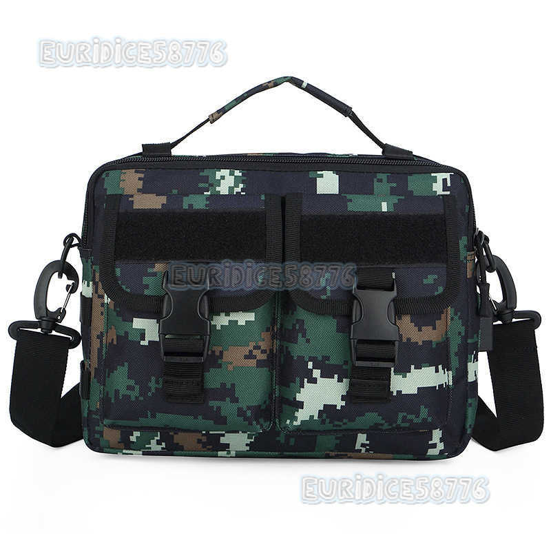 Camouflage Single Shoulder Bag Mens Outdoor Messenger Backpack Tactical Single Shoulder Bag Three Usb Charging Handbag H250811