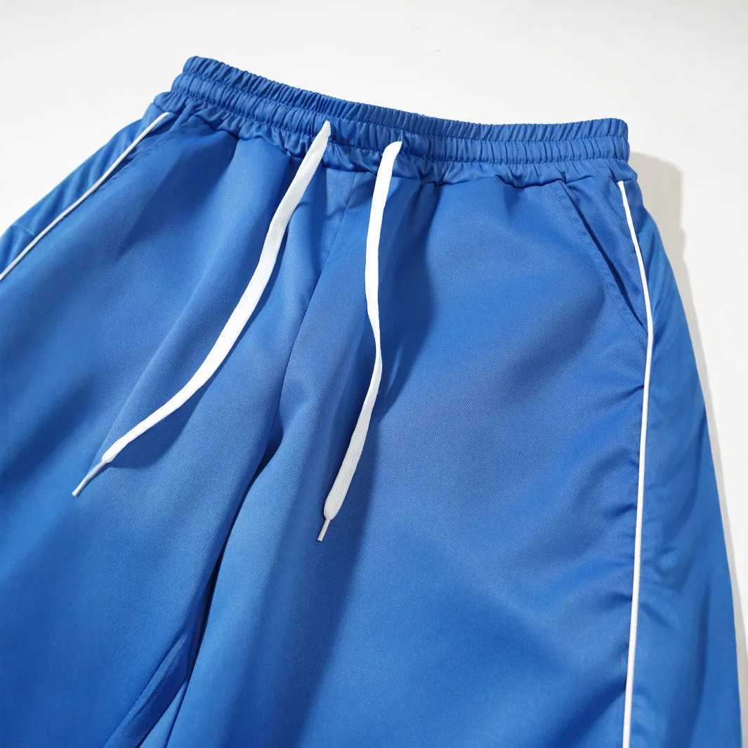 Mens High Street Workwear Outdoor Waterproof Assault Pants Sports Casual Pants Loose Straight Multi-pocket Breathable W250812