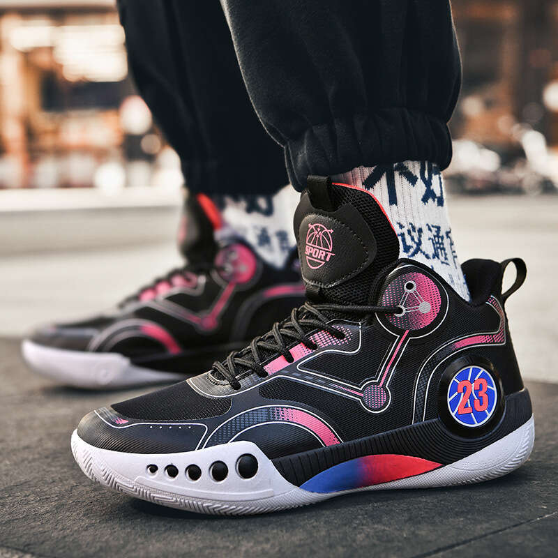 Basketball Free shipping Men's Fashion Student Dad Rubber Sole Cement Floor Anti-Slip Combat Boots Women's Sports Shoes