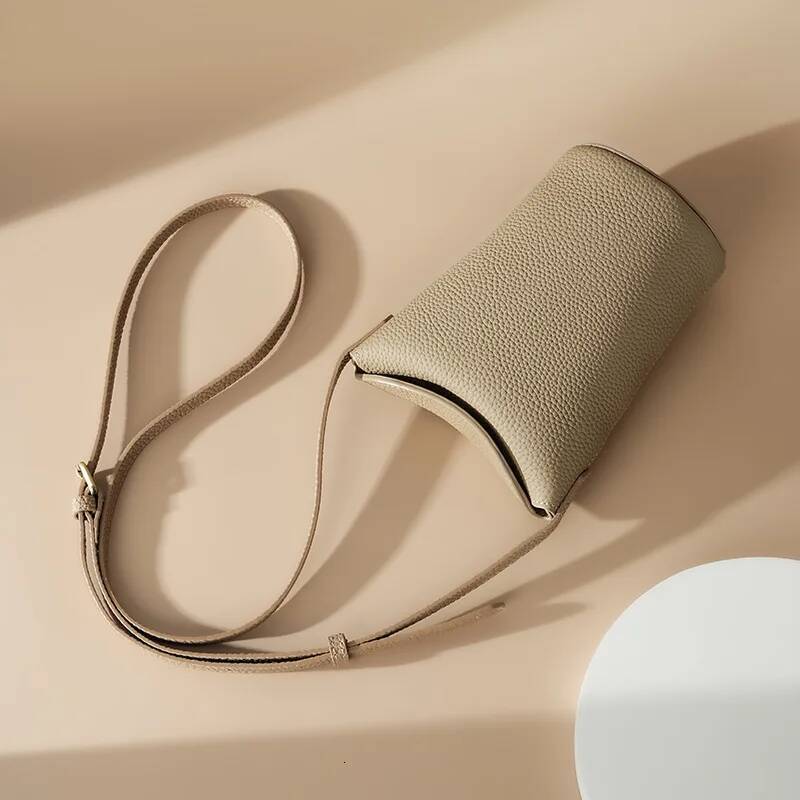Small and exquisite handbag, soft leather summer women's crossbody bag, top layer cowhide high-end mobile phone bag high-quality