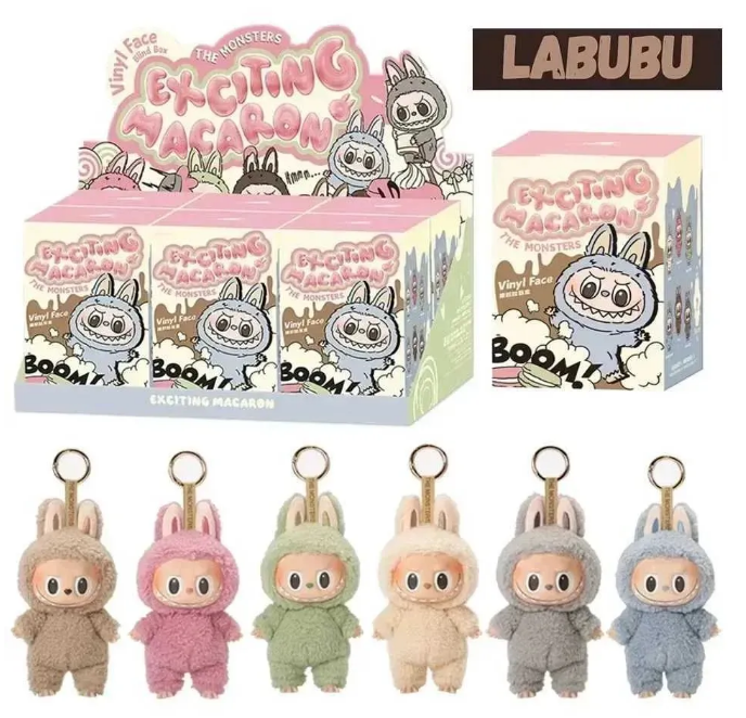 (Order by pic in opt, not by desc) High qulity box Labubu V1 V2 V3 Cute Fashion Pendant Decor labubus doll