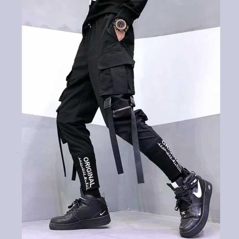 Harajuku Joggers Cargo Pants Men Fashion Casual Multi Pocket Streetwear Techwear Men Women Sport Trousers Trending Y2K Style X250812