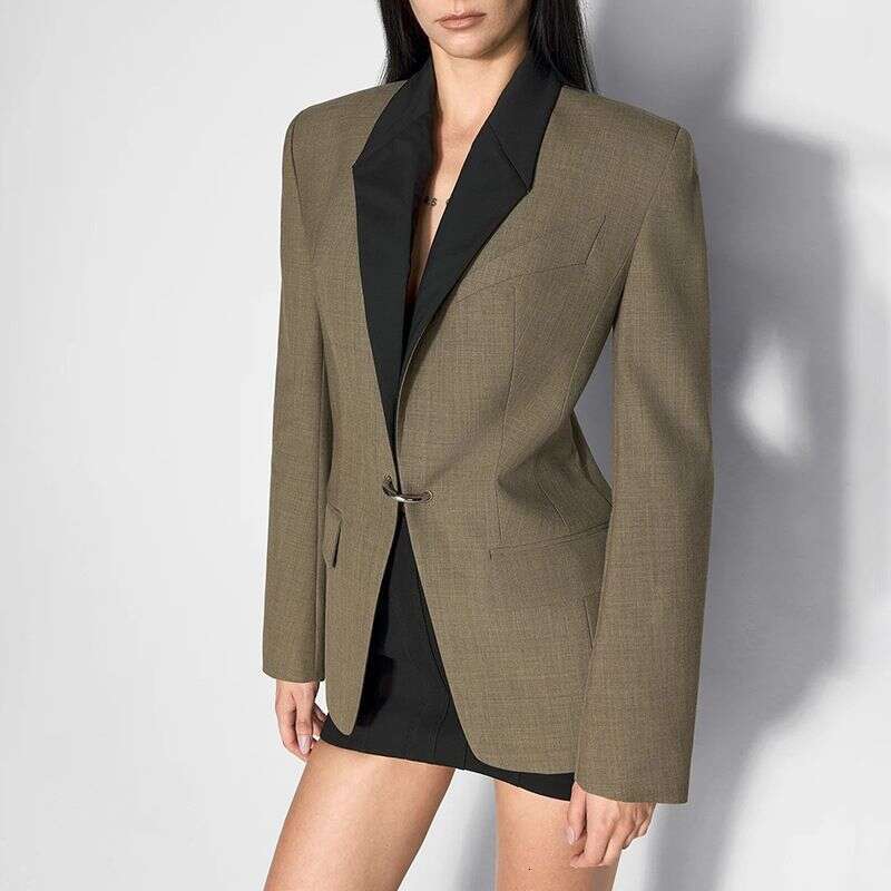 Fashionable Sophisticated Jacket For Women In The Spring Autumn Of 2025, With Elegant Temperament And A One Button