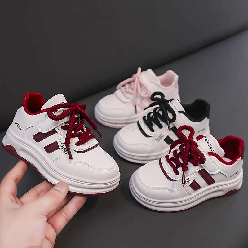 2025 New Childrens Spring Girls Fashion Multi Color Sports Shoes Large Childrens Versatile Casual Shoes T250812