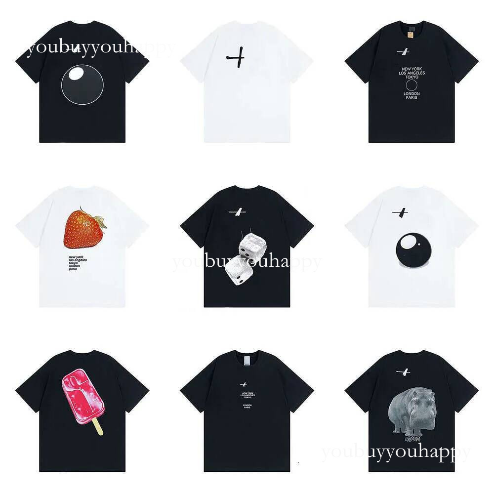 Stussyshirtlys Designer Mens Trendy Y2k Hip Hop T Shirt Letter Print Graphic Tee Vintage Loose Short Sleeve Tops Pattern Printing Round Neck Breathable Shirt F79 Bc8