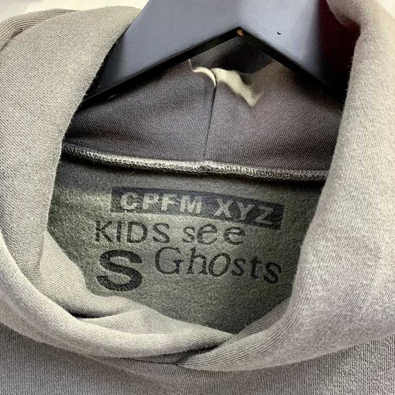 25FW Classic Fleece Foam CPFM Kids S Ghosts Hoodie Men Women Best Quality Cotton Oversized Pullovers Hooded X250812