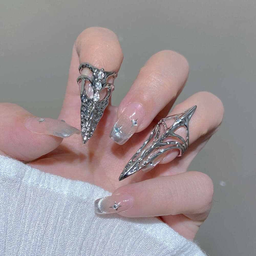 Gothic Punk Design High-End Adjustable Joint Ring Unisex