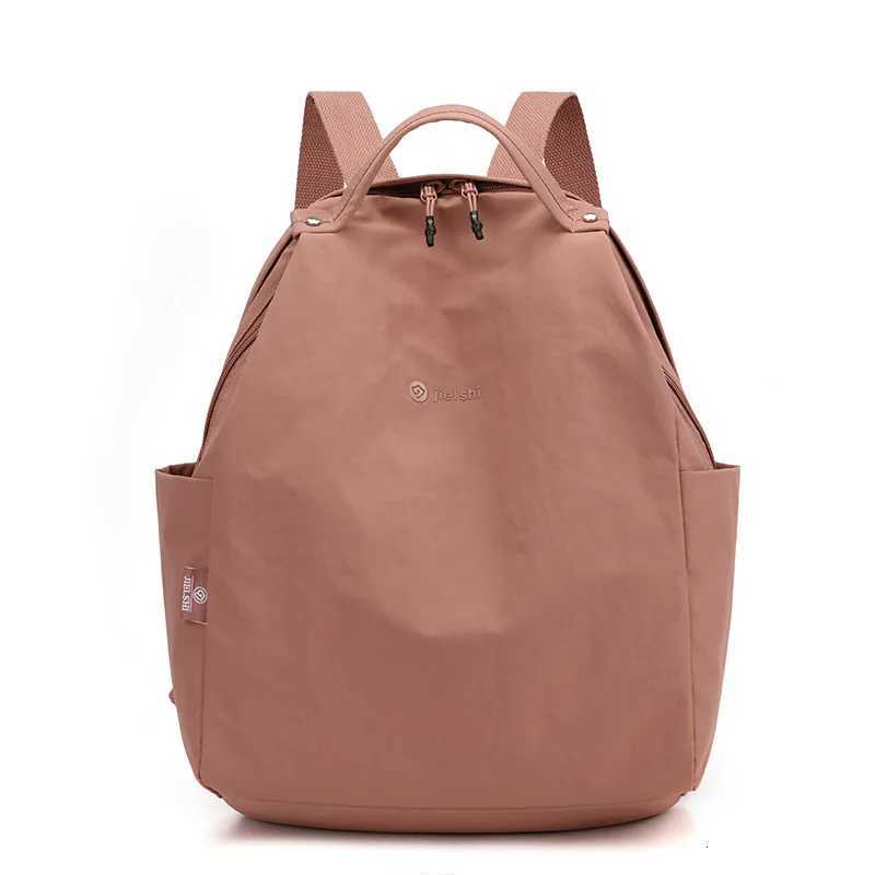 Lightweight Fashion Backpack Womens New Simple Travel Portable Backpack Large Capacity Outdoor School Schoolbag Y250811