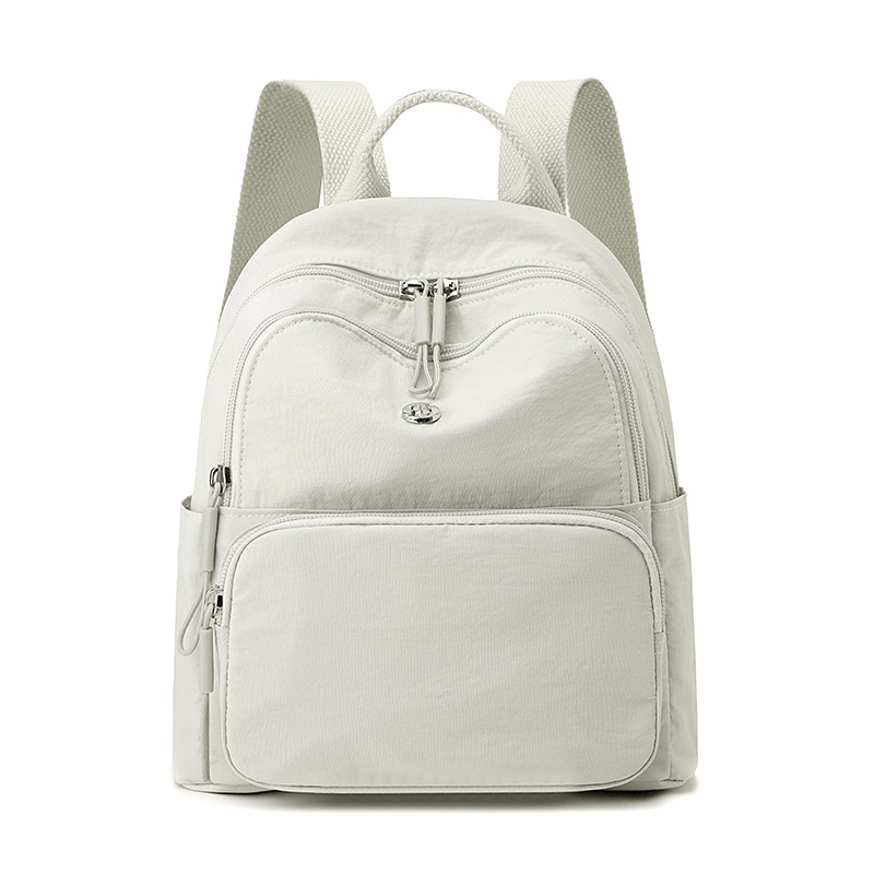 Large Capacity Waterproof Nylon Backpack - Durable & Stylish Travel Companion