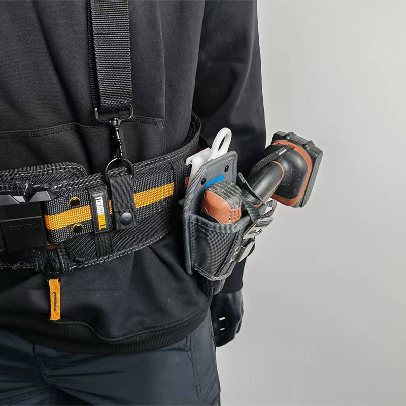 Small electric screwdriver quick-hanging carrying waist bag