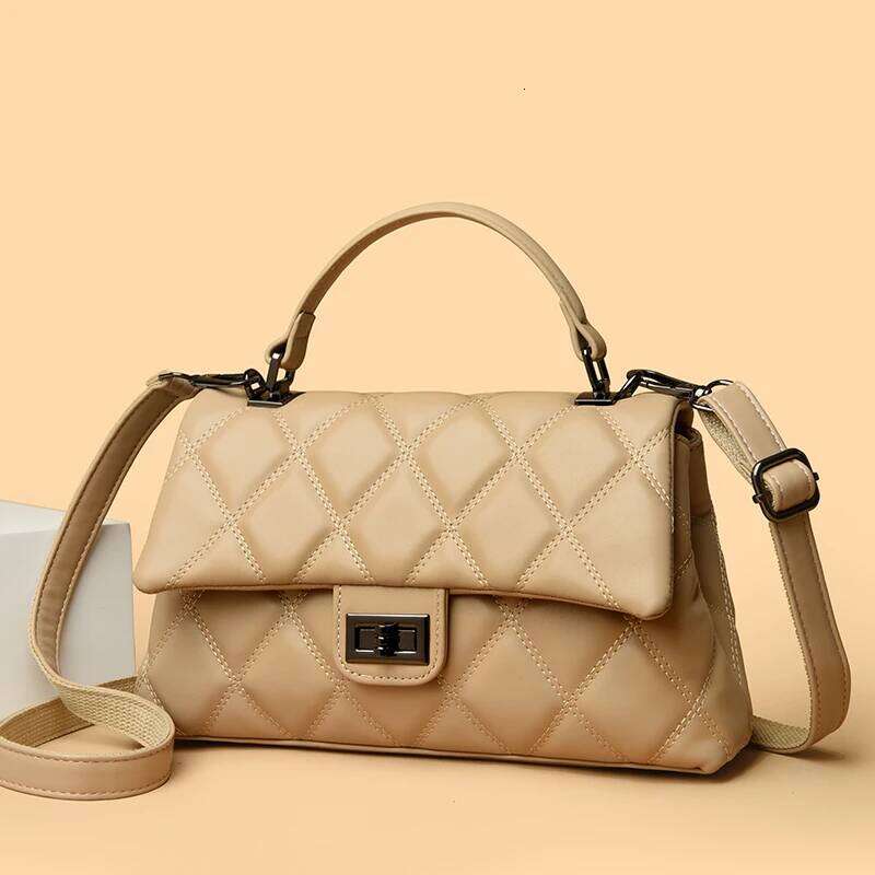 2025 High Capacity Shopping Tote Bag Solid Color Handbag Designer HIgh Quality Leather Shoulder Bags For Women