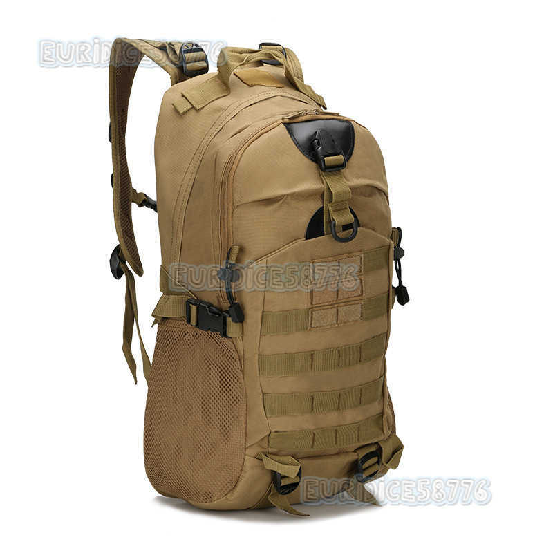 Outdoor Leisure Sports Camouflage Tactics Backpack Hiking Bag Load Bag Travel Function Luggage Molle Backpack H250811