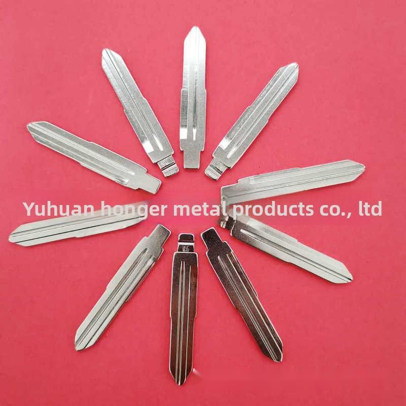 Applicable to All New Honda Models Remote Middle Slot Folding Replacement Head Car Key Blank