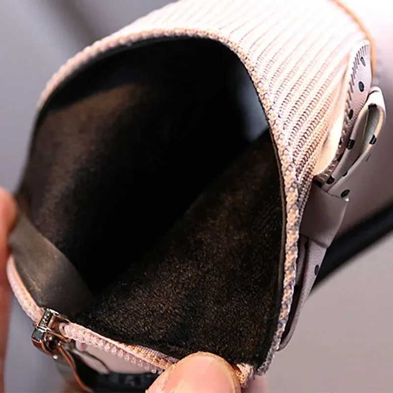 Kids Short Boots Girls Shoes Autumn Winter Warm Knitted Children Boots Princess Sweet Bow Toddler Girls Boots Shoes Child H11071 XJ250812